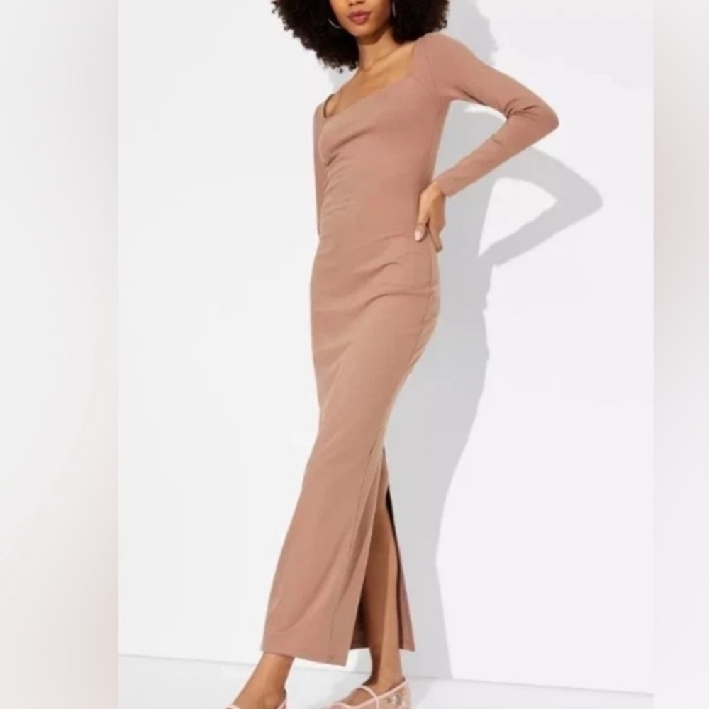 Wild Fable Tan Maxi Dress